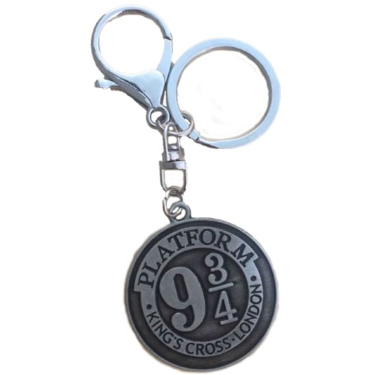 Брелок Harry Potter Hogwarts express Платформа 9 3/4 Гаррі Поттер (колір сірий)