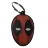 Брелок Marvel Deadpool Keychain Дедпул ABS пластик 5 см. №1