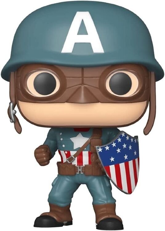 Фигурка Funko Marvel WWII Ultimate Captain America фанко Капитан Америка (CC Exclusive) 821