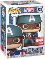 Фігурка Funko Marvel WWII Ultimate Captain America фанко Капітан Америка (CC Exclusive) 821