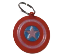 Брелок Marvel Captain America Keychain Капитан Америка ABS пластик 5 см.