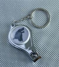 Брелок Game of Thrones Stark з кусачками для нігтів і відкривачкою