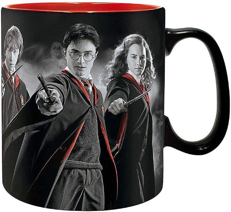Чашка Harry Potter: Harry, Ron, Hermione Mug 320 мл Кружка Гарри Поттер, Рон, Гермиона