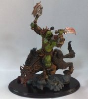 Orc Wolf Rider (Riding Wolf) World of Warcraft Figure 