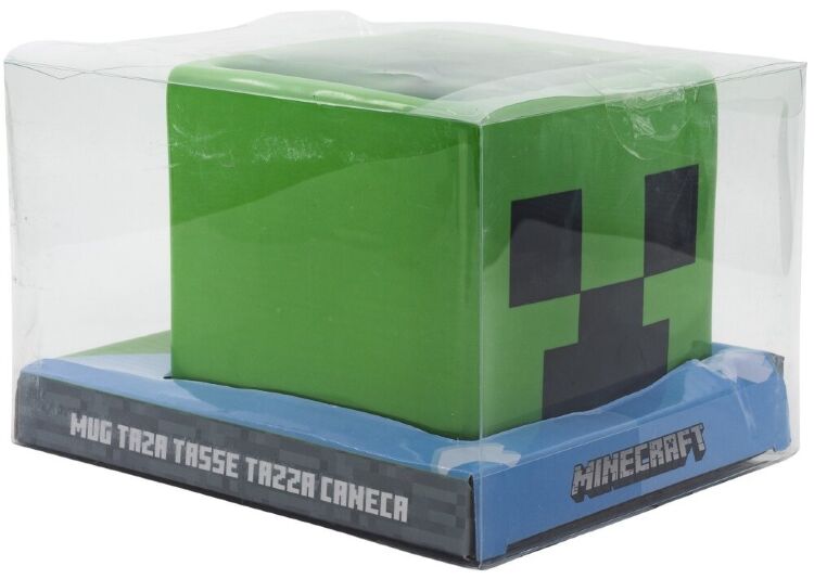 Чашка 3D Minecraft Creeper Dolomite Mug кружка Майнкрафт керамика