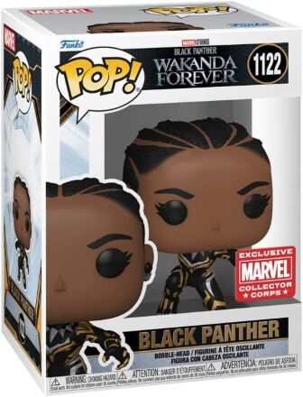 Фігурка Funko: Black Panther Wakanda Forever Фанко Чорна пантера (Marvel CC Exclusive) 1122