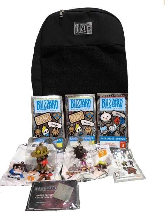 Сумка Рюкзак с подарками Близкон Эпик BlizzCon Goody Bag Epic Version 