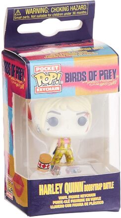 Брелок Funko Pop Keychains: Birds of Prey Harley Quinn