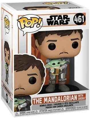 Фігурка Funko Star Wars: The Mandalorian with Grogu Фанко Зоряні війни: Мандалорець 461
