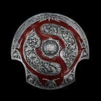 Декоративний щит Доту 2 - Aegis of Champions Dota 2 - Silver /Red