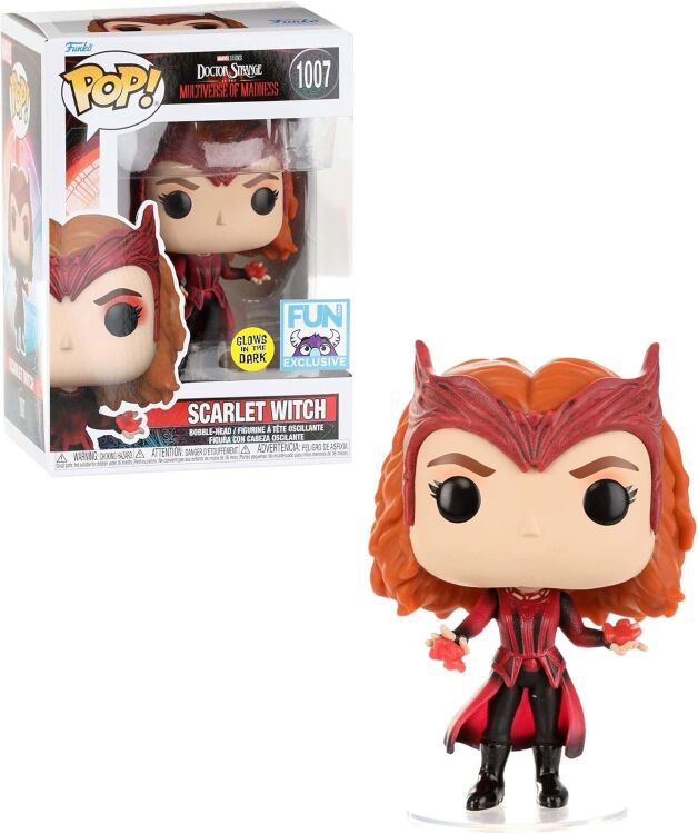 Фігурка Funko Marvel Doctor Strange Multiverse of Madness Scarlet Witch Фанко АЛАЯ ВІДЬМА 1007