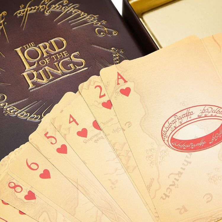 Игральные карты Lord of The Rings Playing Cards Властелин колец + Металлический бокс