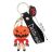 Брелок подвеска на рюкзак Death Note 3D Keychain Тетрадь смерти Pumpkin