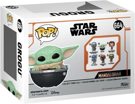 Фігурка Funko Star Wars: Mandalorian Мандалорець Фанко Зіркові війни Grogu Грогу 664