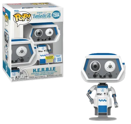 Фігурка Funko Marvel: Fantastic Four: HERBIE фанко Г.Є.Р.Б.І. (Exclusive) 1504