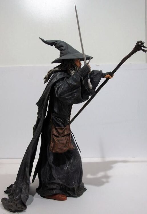 Фигурка - Lord of the Rings/Hobbit GANDALF THE GREY Figure (NECA) 50 см.