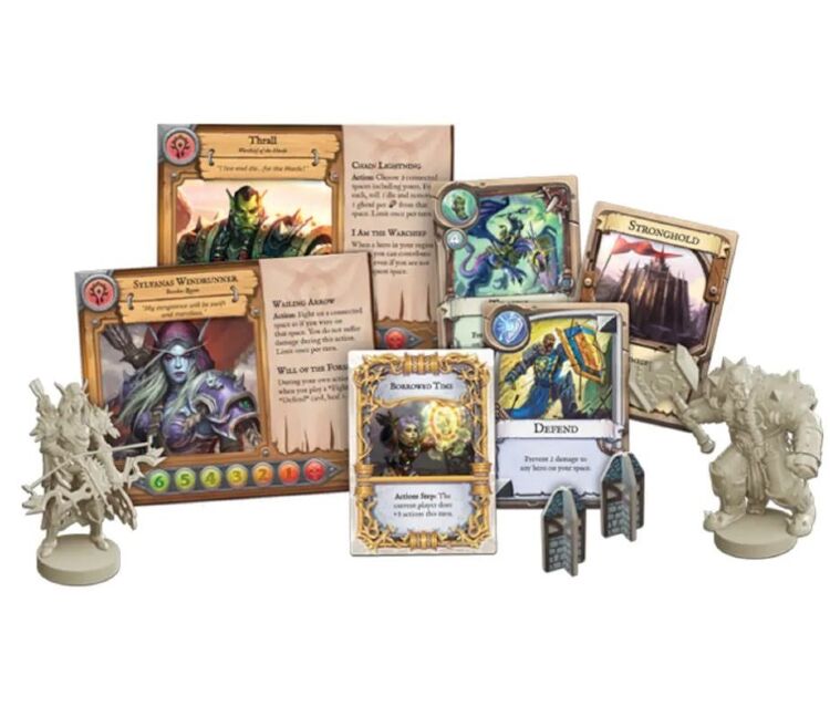 Настольная игра Blizzard World of Warcraft Wrath of the Lich King Pandemic Board Game