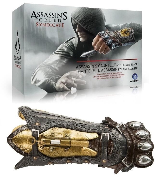 Скрытый клинок Assassins Creed Syndicate Jacob Frye Gauntlet Hidden Blade Gantelet Lame Secret