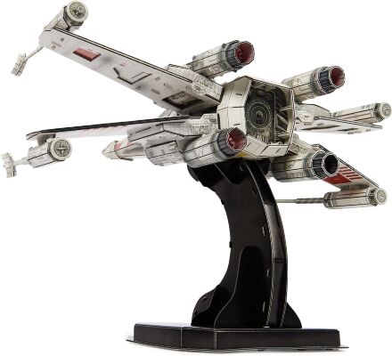 Пазл 4D Build Star Wars T-65 X-Wing Starfighter puzzle 3D картон Зоряний винищувач 160 шт. 