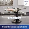Пазл 4D Build Star Wars T-65 X-Wing Starfighter puzzle 3D картон Звёздный истребитель 160 шт. 