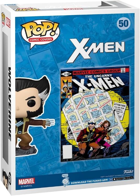 Фигурка Funko Comic Cover Marvel Days of Future Past Wolverine Фанко Росомаха 50