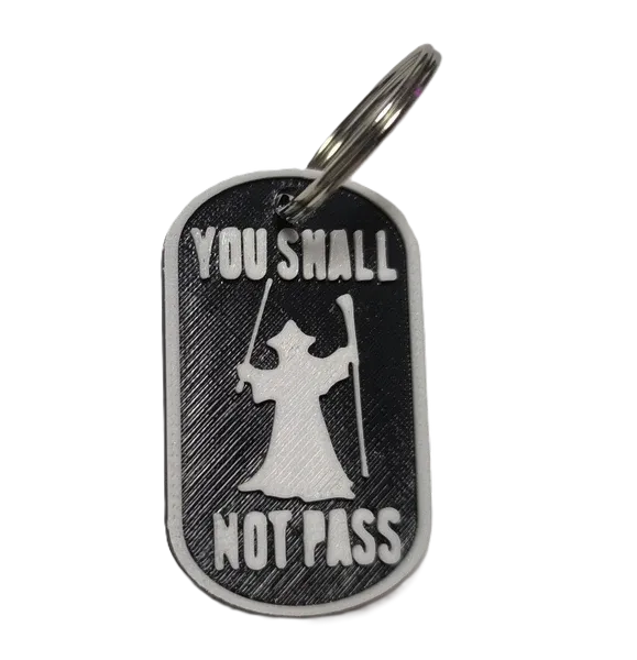 Брелоки Lord of the Rings Gandalf Keychain Гендальф ABS пластик 5 см.
