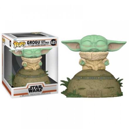 Фігурка Funko Star Wars Mandalorian Grogu Using The Force Мандалорець Фанко Грогу 485 (світло та звук)