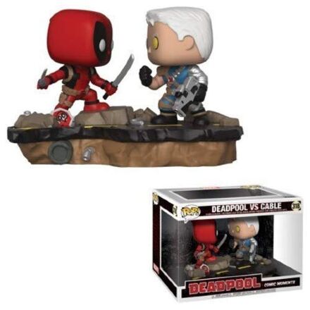 Фігурка Funko Pop Marvel: Comic Moments - Deadpool vs Cable Vinyl Figure