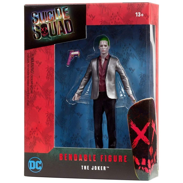 Фигурка DC Comics Suicide Squad The Joker Bendable Action Figure 