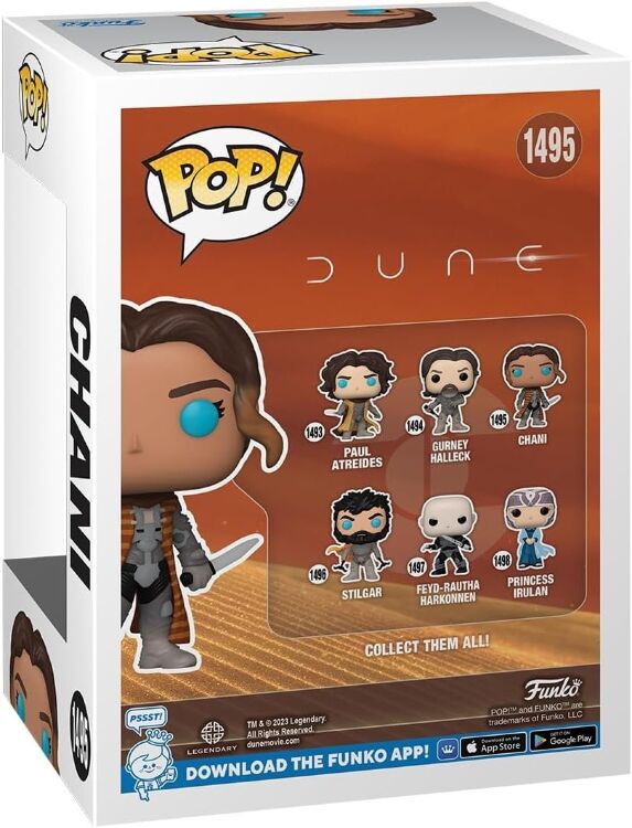 Фигурка Funko Pop Movies: Dune Chani Дюна Чани 1495