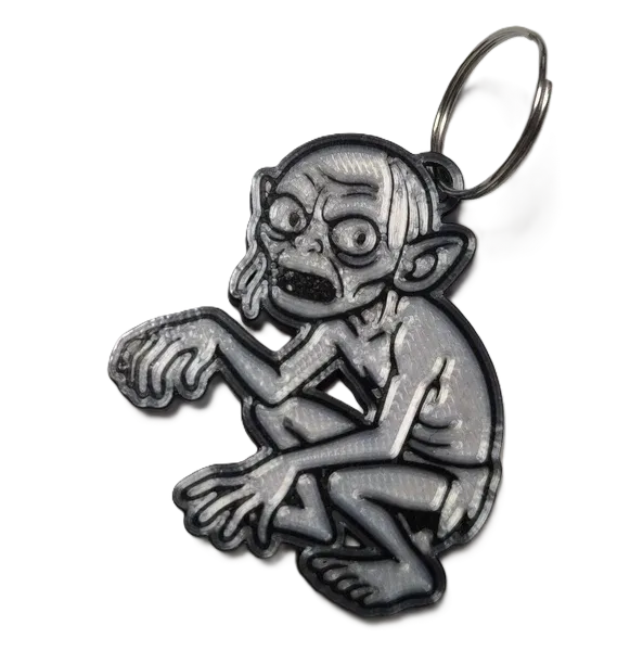Брелок Lord of the Rings Gollum Keychain Голум ABS пластик 5 см.
