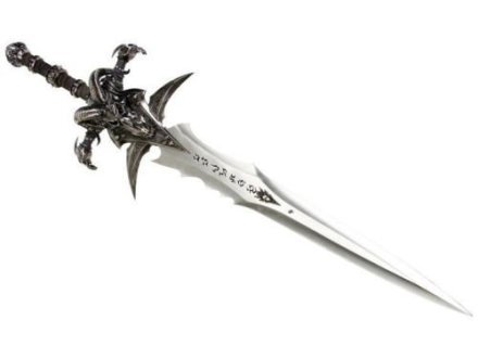Меч Короля Ліча Фростморн World of Warcraft Arthas 120 см Frostmourne Sword Lich King 1: 1 Full Metal Артас Варкрафт
