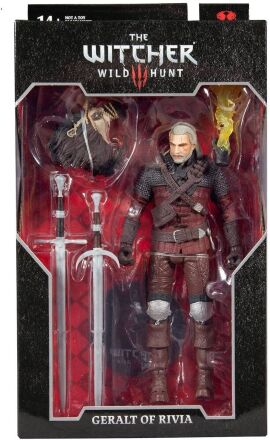 Фігурка McFarlane Witcher Figures Geralt of Rivia Wave 2 Відьмак Геральт (Wolf Armor)