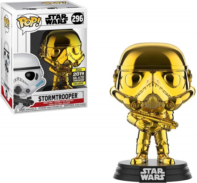 Фігурка Funko Pop Star Wars - Stormtrooper (2019 Galactic Convention Exclusive) Штурмовик 