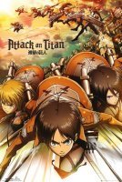 Постер Атака титанів GB eye Attack On Titan - Attack Maxi Poster плакат 91*61 см
