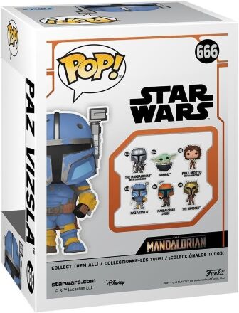 Фігурка Funko Star Wars Mandalorian Paz Vizsla Фанко Мандалорець Паз Візcла 666