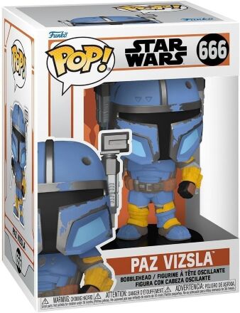 Фігурка Funko Star Wars Mandalorian Paz Vizsla Фанко Мандалорець Паз Візcла 666