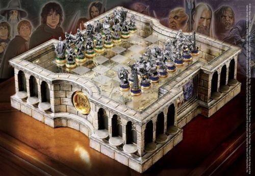 Шахматы Властелин колец The Lord of the Rings Chess Set