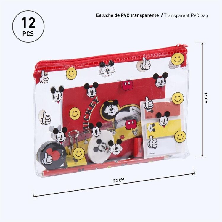 Канцелярский набор Disney Mickey Mouse School Stationery Set Дисней Микки Маус