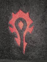 Рушник зі знаком Орди (Horde World of Warcraft Towel) 35 x 62 cm