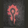 Рушник зі знаком Орди (Horde World of Warcraft Towel) 35 x 62 cm