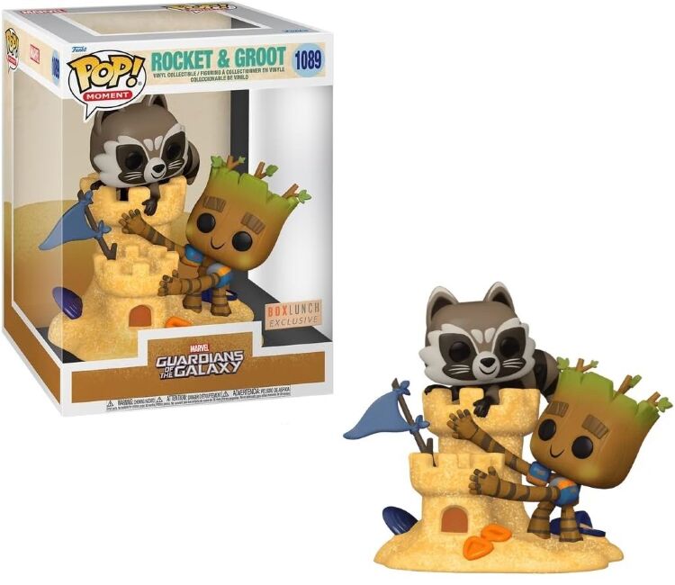 Фігурка Funko Marvel Rocket & Groot фанко Марвел Ракета та Грут 1089
