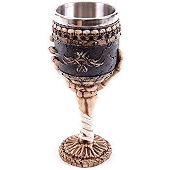 Кубок Game of Thrones Wine Goblet Dragon Skeleton
