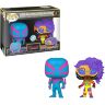 Фігурка Funko Marvel Spider-Man 2099 & Spider-Man India (Black Light) 2-Pack Людина Павук Фанко