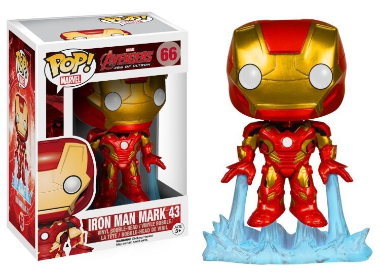 Фігурка Avengers Iron Man Mark 43 Pop! Vinyl Bobble Head Figure
