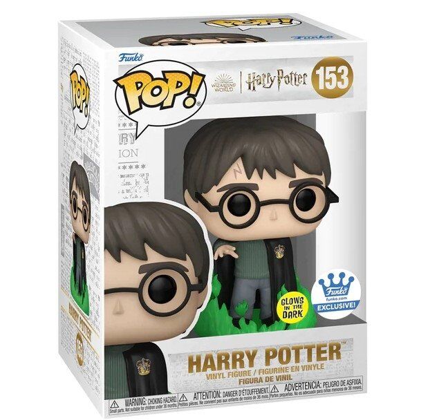 Фигурка Funko Pop Harry Potter with floo powder (GLOW) фанко Гарри Поттер (Funko Exclusive) 153