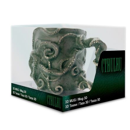 Чашка 3D Cthulhu кружка 3Д Ктулху 250 мл.