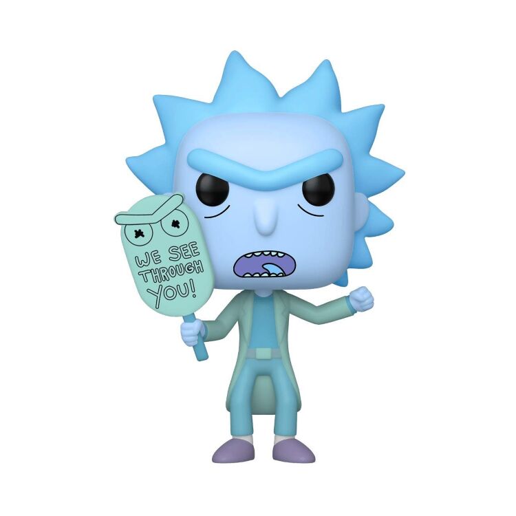Фигурка Фанко Рик и Морти Funko Pop! Rick and Morty Hologram Rick Clone Amazon Exclusive