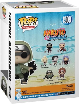 Фігурка Funko Naruto Shino Aburame Фанко Наруто Шино Абураме 1509