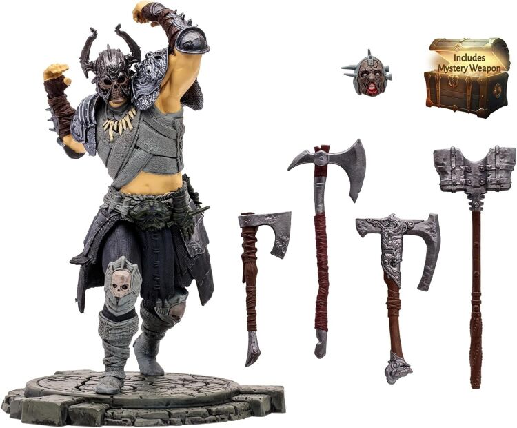 Фигурка McFarlane Diablo IV Whirlwind Barbarian Epic Figure Диабло Варвар 20 см.